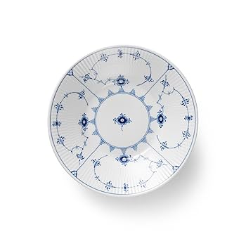 【美品】ロイヤルコペンハーゲン　 ブルーフルーテッド プレイン深皿21cm x3 Amazon｜【正規輸入品】 ロイヤルコペンハーゲン ブルー